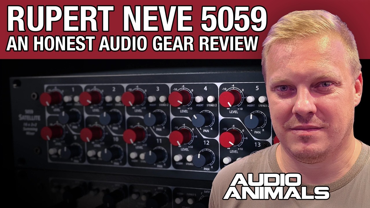 Rupert Neve Satellite 5059 Summing Mixer - An Honest Audio Gear 