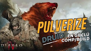 Diablo 4 - En Güçlü Druid Buildi - Pulverize !