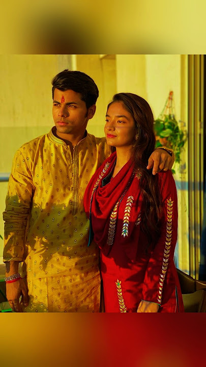 Anushka sen ❣️ & Siddharth Nigam 💞 so cute love story trending video | Gal Karke 🎵| #cute #love #new