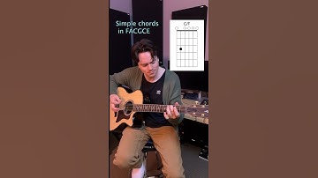Here are some simple chords in FACGCE to get you started 🤘 #midwestemo #mathrock #americanfootball