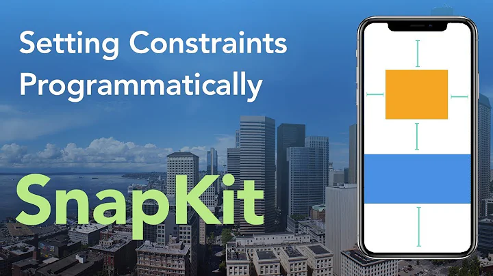 Setting Constraints with SnapKit - How to Set Constraints Programmatically?