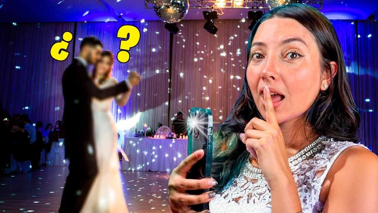 ¡ME INFILTRO EN LA BODA de un INTEGRANTE DEL TEAM😱🎥*LO GRABO TODO!