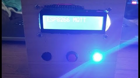 ESP8266/Arduino MQTT Text Memo Notifier