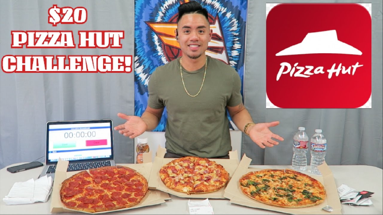 20 Pizza Hut Challenge 3 Medium Pizzas Randy Santel 20 Pizza Hut Challenge 3 Medium Pizzas Randy Santel