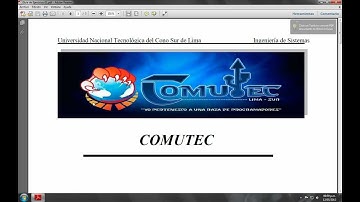 Java I: Estructura Secuencial 1 - COMUTEC