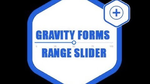 Gravity Forms Range Slider
