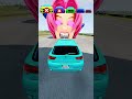 Big and Small Car vs K-pop Half Demon Saja Boys - BeamNG.Drive