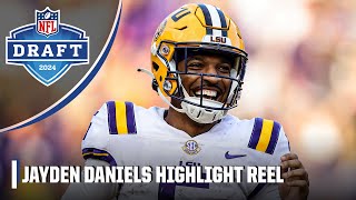 Jayden Daniels Highlight Reel: Washington Commanders select LSU QB with 2nd pick | 2024 NFL Draft