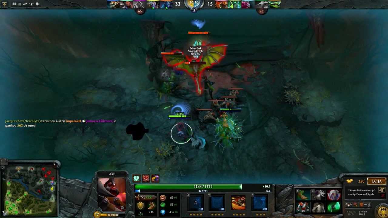 Como jogar dota 2 - Primeiras dicas com AXE - YouTube