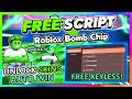 Roblox Bomb Chip Script *NO KEY* - UNLOCK SKINS, FREE GAMEPASSES, AUTO WIN