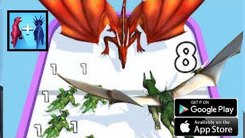 MERGE MASTER DINOSAUR FUSION - Part 2 Level 25 To 35 WalkthroughGameplay (iOS Android)