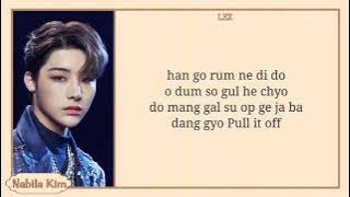 XODIAC (소디엑) 'THROW A DICE' easy lyrics