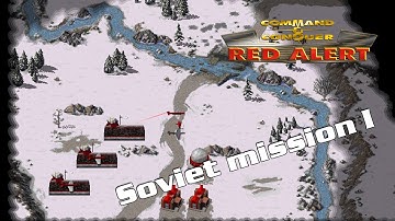 Open RA  Soviet Mission 1 // Red Alert ( Command & Conquer )