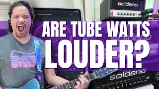 Famous ARE TUBE WATTS LOUDER? Solid State VS Tube Guitar Amps Net Worth
