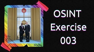 OSINT Exercise 003 | Solution and full walkthrough