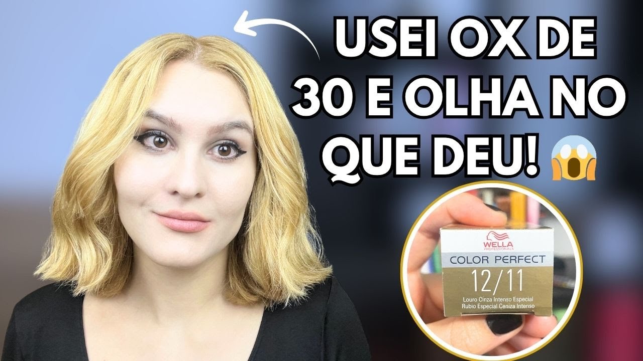 TESTEI A TINTA WELLA COLOR PERFECT 12.11 - Special Blond