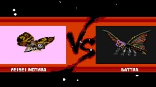 VERSUS! Heisei Mothra vs. Battra