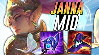 Reworked AP Janna is a Top Tier Mid Laner!