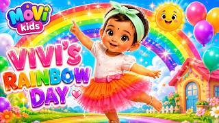 Vivi’s Rainbow Day 🌈 | Fun Color Learning Adventure for Kids