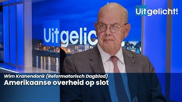 Uitgelicht! 1 oktober 2025 - Wim Kranendonk (RD) over de shutdown van de Amerikaanse overheid