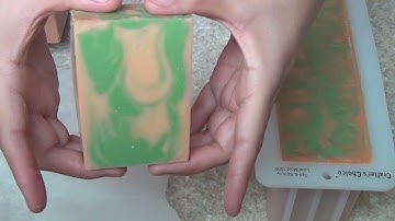 Making of Cucumber Melon Soap