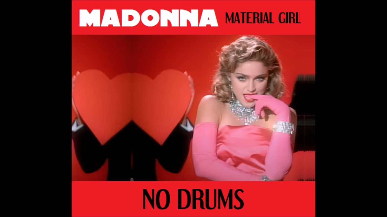 Madonna 'Material Girl' dress, pre-Beatles drum kit goes under the