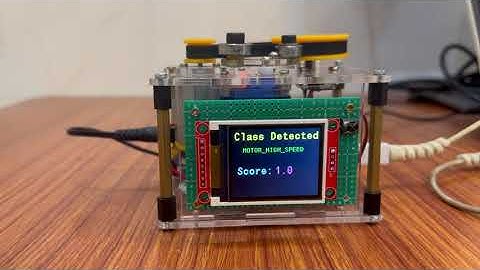 AI on STM32 : Condition monitoring and motor control #JLCONE