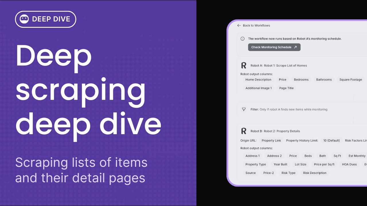 Deep scraping deep dive (Redfin example)