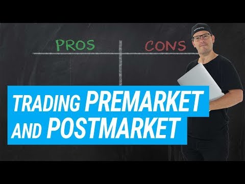 Video: Are premarket?