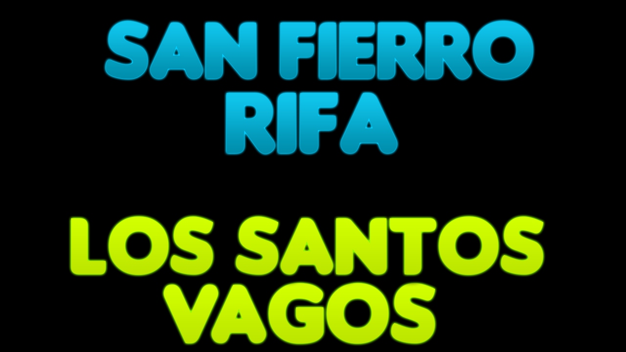 GTA Sa - San Fierro Rifa vs Los Santos Vagos - YouTube