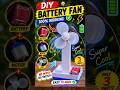 Homemade diy fan 🪭 😱 #viral #shorts #diy #trending
