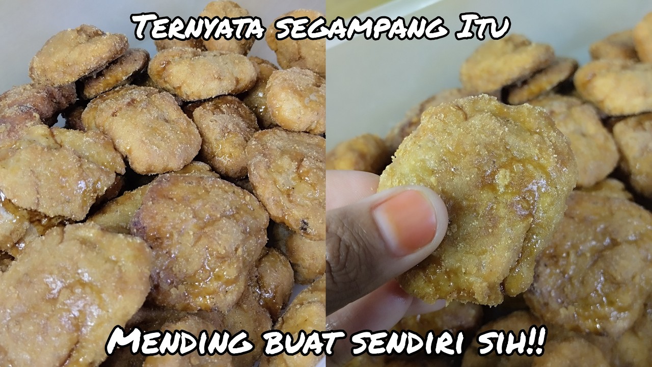 TERNYATA KALAU BUAT SENDIRI LEBIH MUDAH || GEMBLONG GULA MERAH