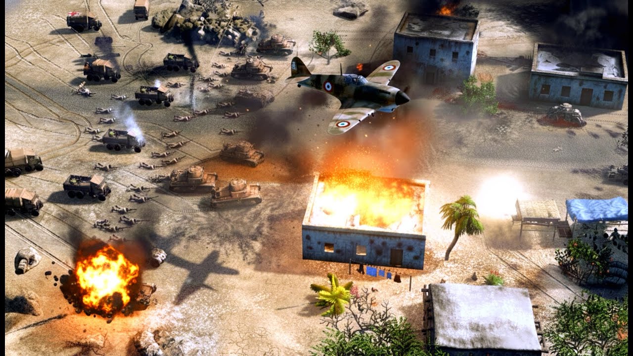 WW2 Sudden Strike 4 Axis Campaign Set 1940 Battle of Sidi-Barrani Egypt -Italian Army