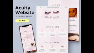 How to Update Acuity Scheduling Site with Canva Design