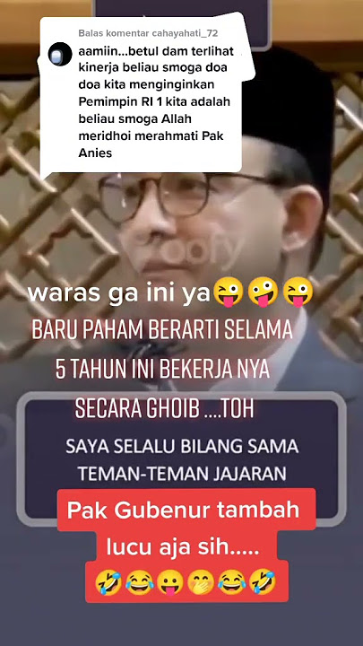 Ketika Anies Menghalu, Dan Memuji Karyanya Yang Tak Terlihat Seperti Bangsa Jin. 😂 #short #shorts