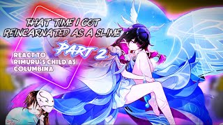 Tensura React To Rimurus Daughter As Columbina Au Part 2 Gacha Reaction Ship Rimuru X Chloe