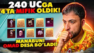 270 ucg 4 TA MFIK OCHDIK? BUNAQA OMADILI OPEN KEYS KORMAGANSIZ