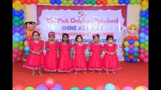 Annual day 2024 PreKG dance performance for Barbie girl song #thepinkdolphinspreschool