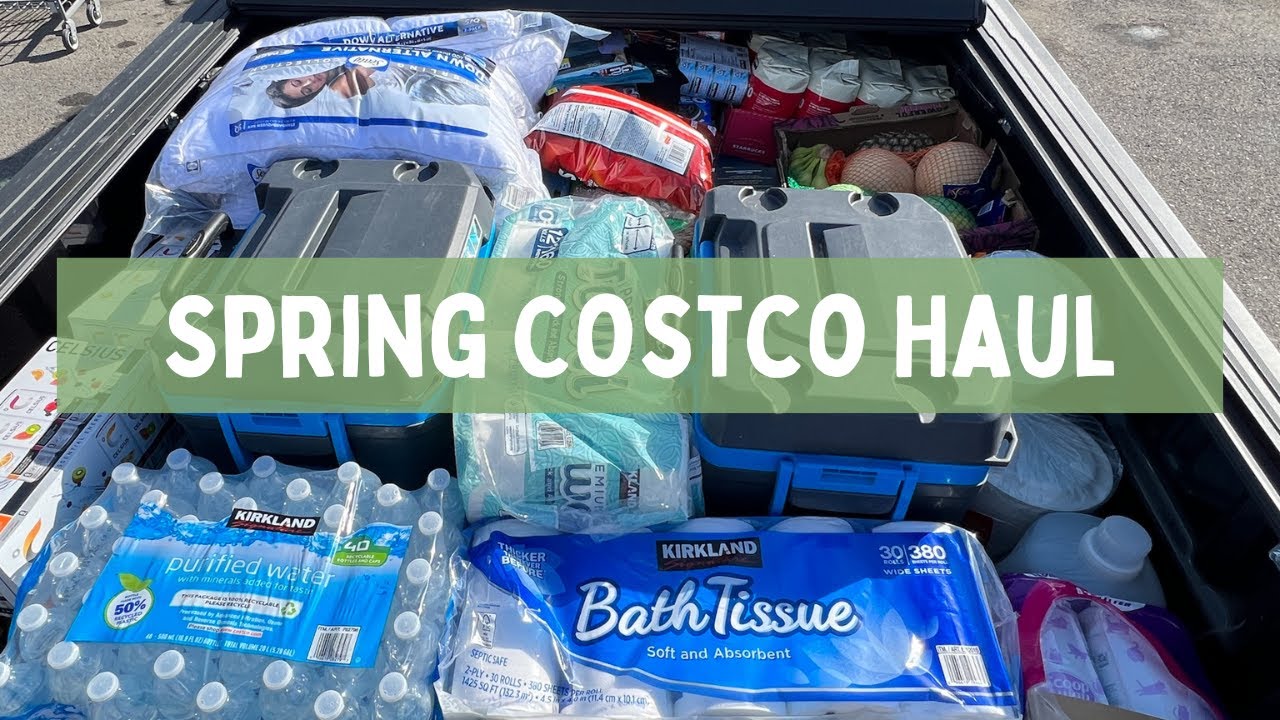 Spring Costco Haul on Our North Idaho Homestead YouTube