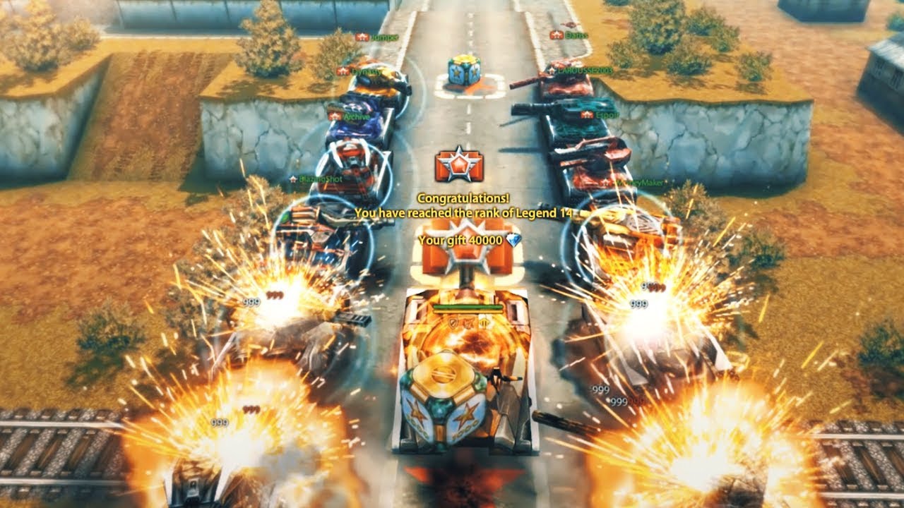 Epic Legend Rank Up By TheMakMan | Tanki Online