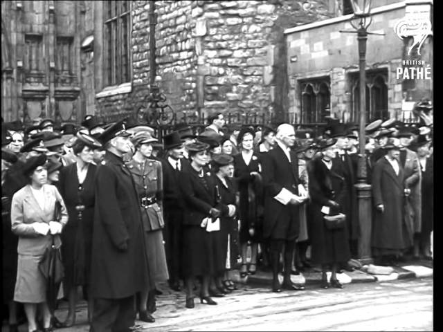 Memorial Service For Duke Of Kent 1942 1942 Youtube