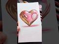 Heart 💗 realistic #drawing #art #shorts