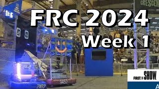 FRC Event Recap: 2024, Week 1