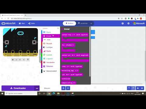 Micro:bit Maqueen - STAP 1: programmeeromgeving openen