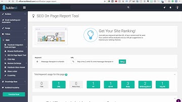 BuilderAll: SEO Report Tool Demo