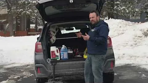 Winter Car Survival Kit | Preparing Your Car for Winter Road Conditions