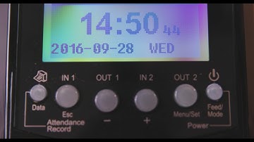 Accutime FP10 Fingerprint/Proximity Clocking Machine
