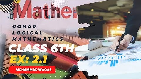 Gohar logical mathematics class 6th || Ex: 2.1||Separate the proper improper and compound fractions