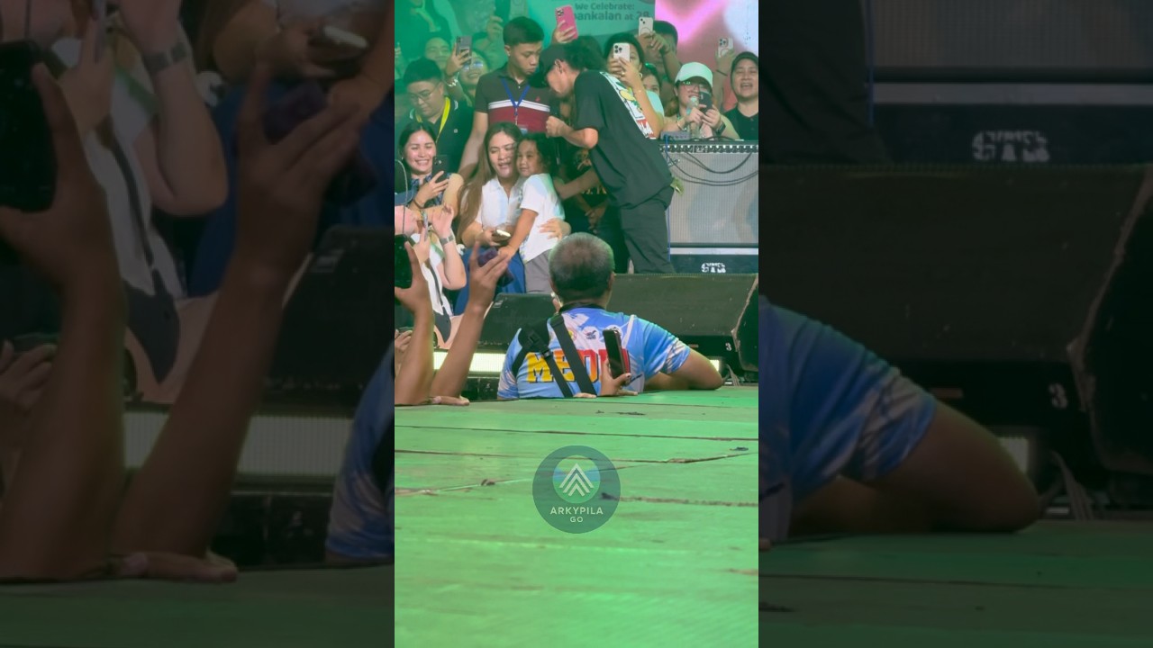 Elias’ wife Abegail Cariquitan and their son Apollo are in Kabankalan to support and cheer him on