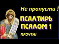 Блажен тот, кто прослушает эту молитву.Наставление на праведный путь. Псалом 1